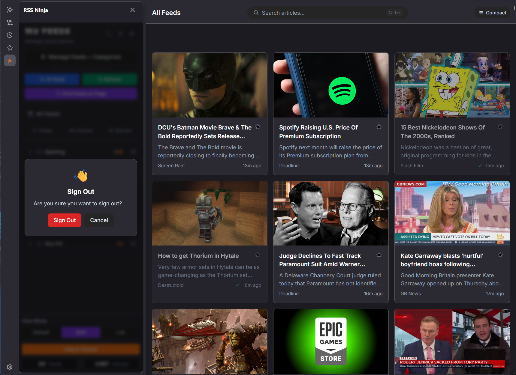 RSS Ninja Business News